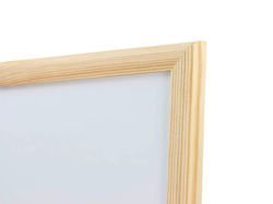 Tablica Magnetyczna Suchościeralna Biała 60x40 cm w ramie drewnianej 