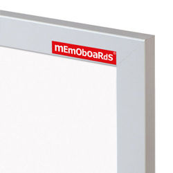 Tablica suchościeralna magnetyczna MEMOBE biała, rama obrazowa biała, 90x60 cm